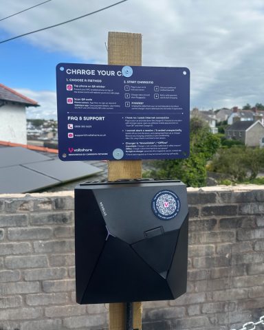 EV Charger on site